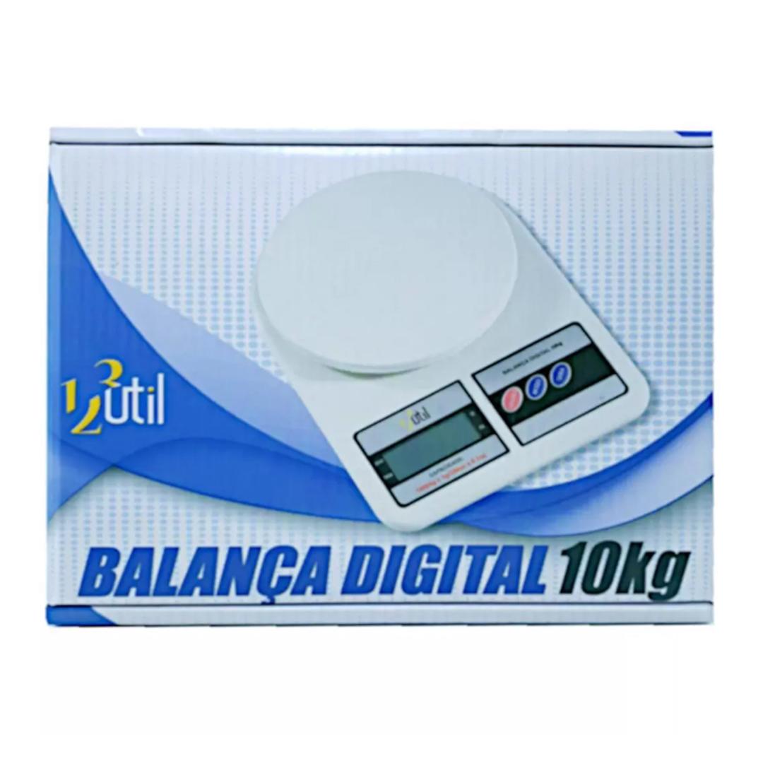 Balança Digital Precisão Cozinha 10kg 123 Util