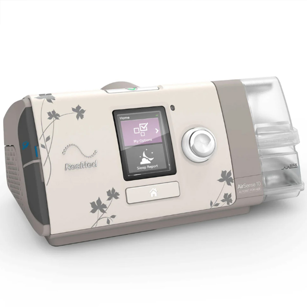 CPAP Automático Airsense S10 for Her Com Umidificador ResMed Para Ela