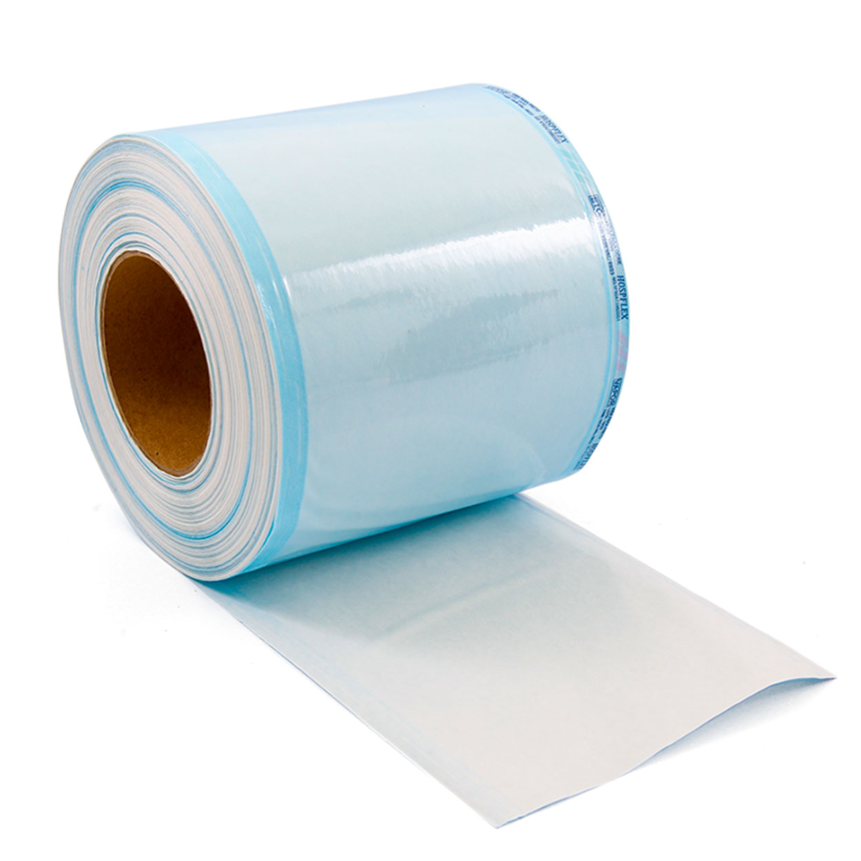 Papel Grau Cirurgico para Autoclave Rolo 12x100 Hospflex