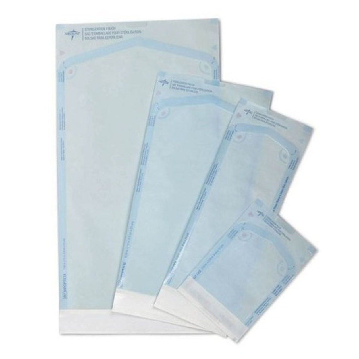 Papel Grau Cirurgico Para Autoclave Envelope 9x26 C/200un Hospflex