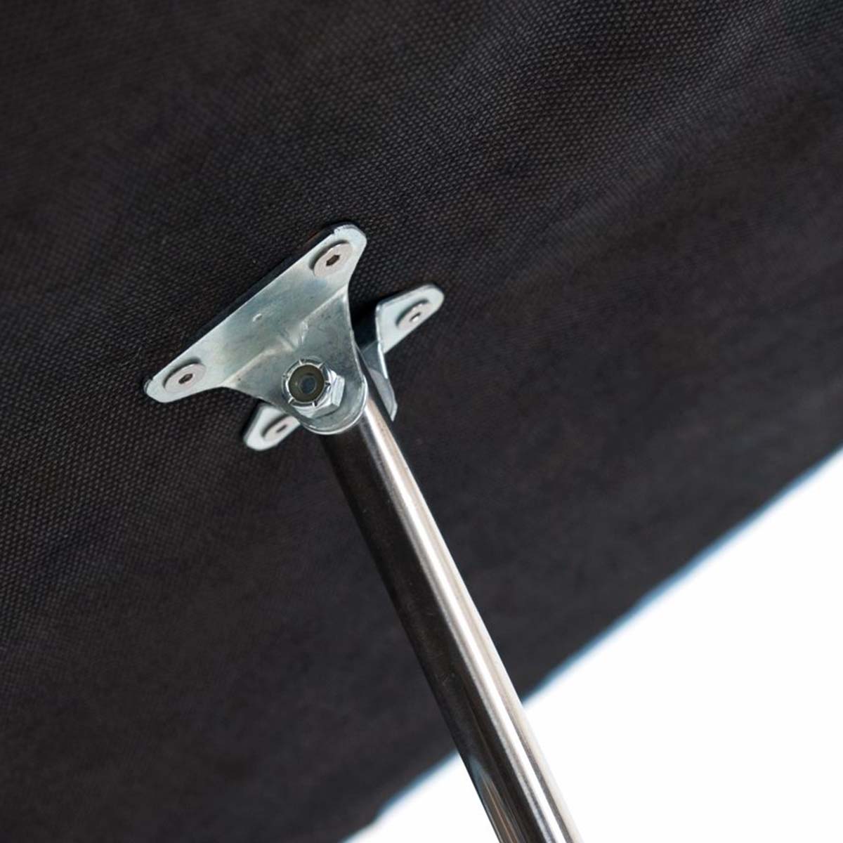 Maca Tubular Com Cabeceira Regulável Preto Arktus