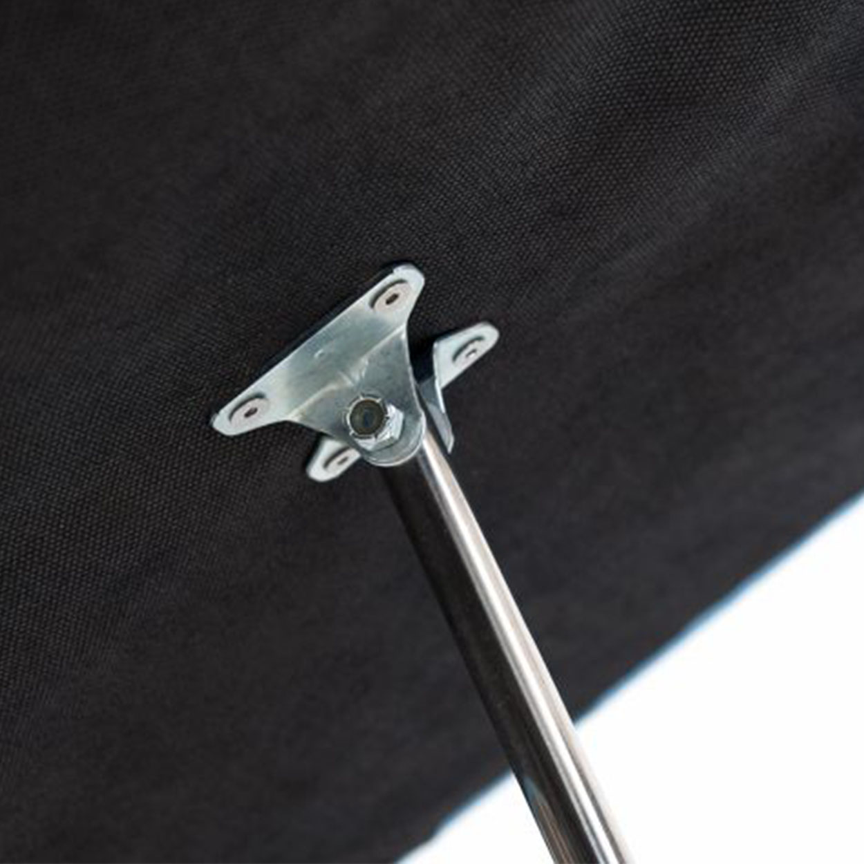 Maca Tubular Com Cabeceira Regulável Preto Arktus