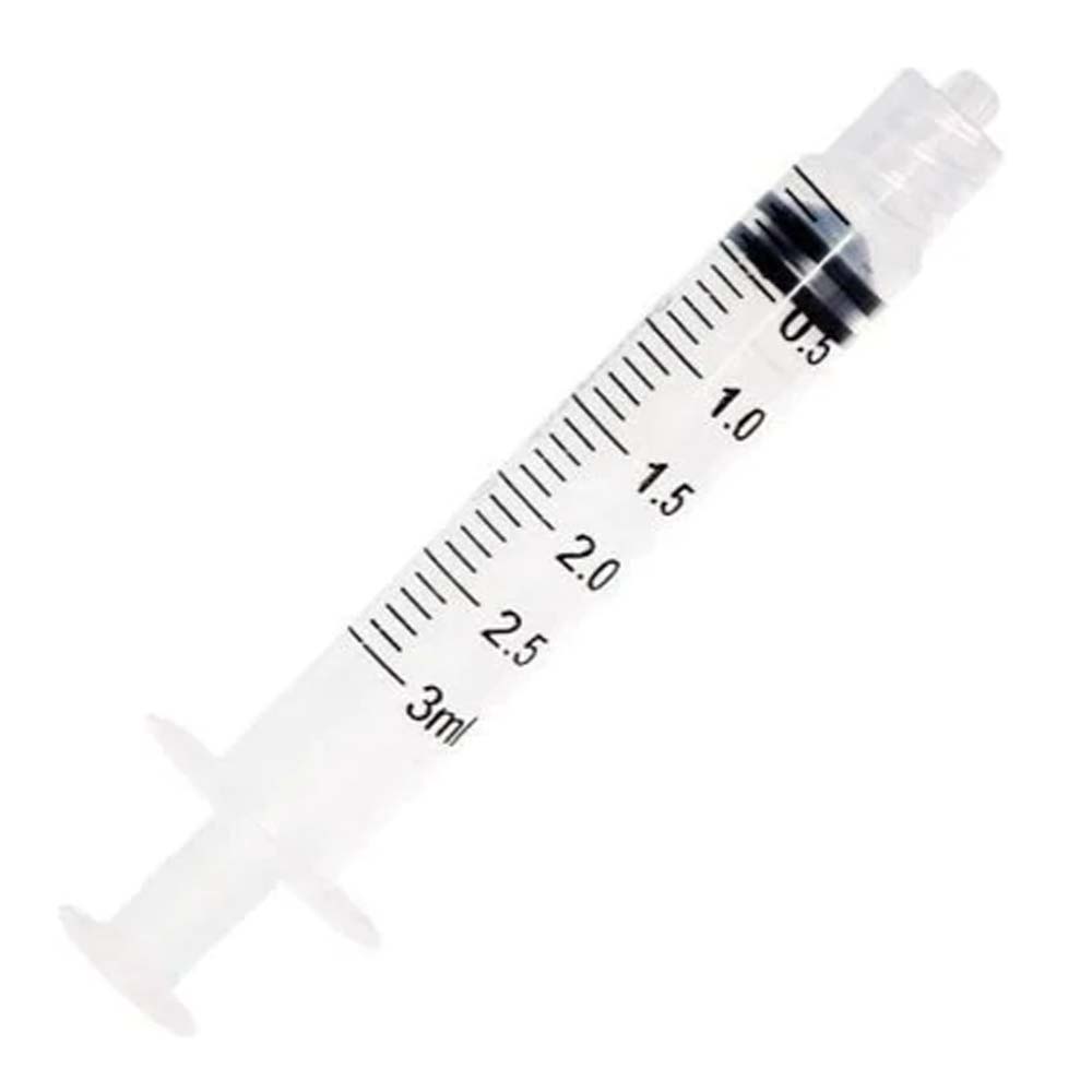 Seringa Descartável Luer Lock 20ML Sem Agulha Medix 50un