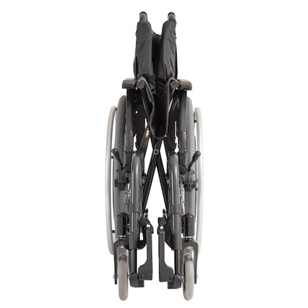 Cadeira de Rodas Ortobras K3 Preto Assento 44L x 40P x 40A