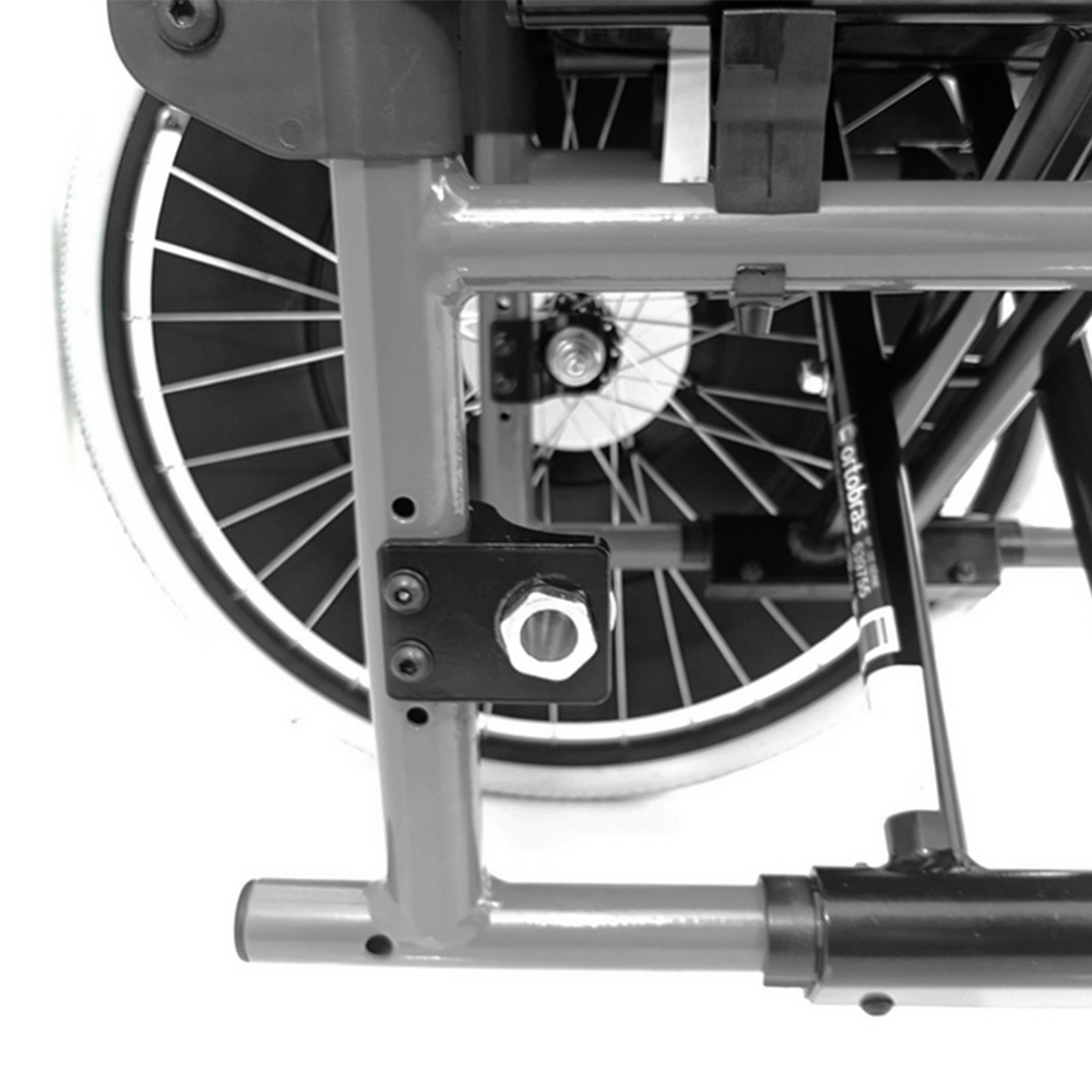 Cadeira de Rodas Ortobras K3 Gráfite Assento 44L x 40P x 40A