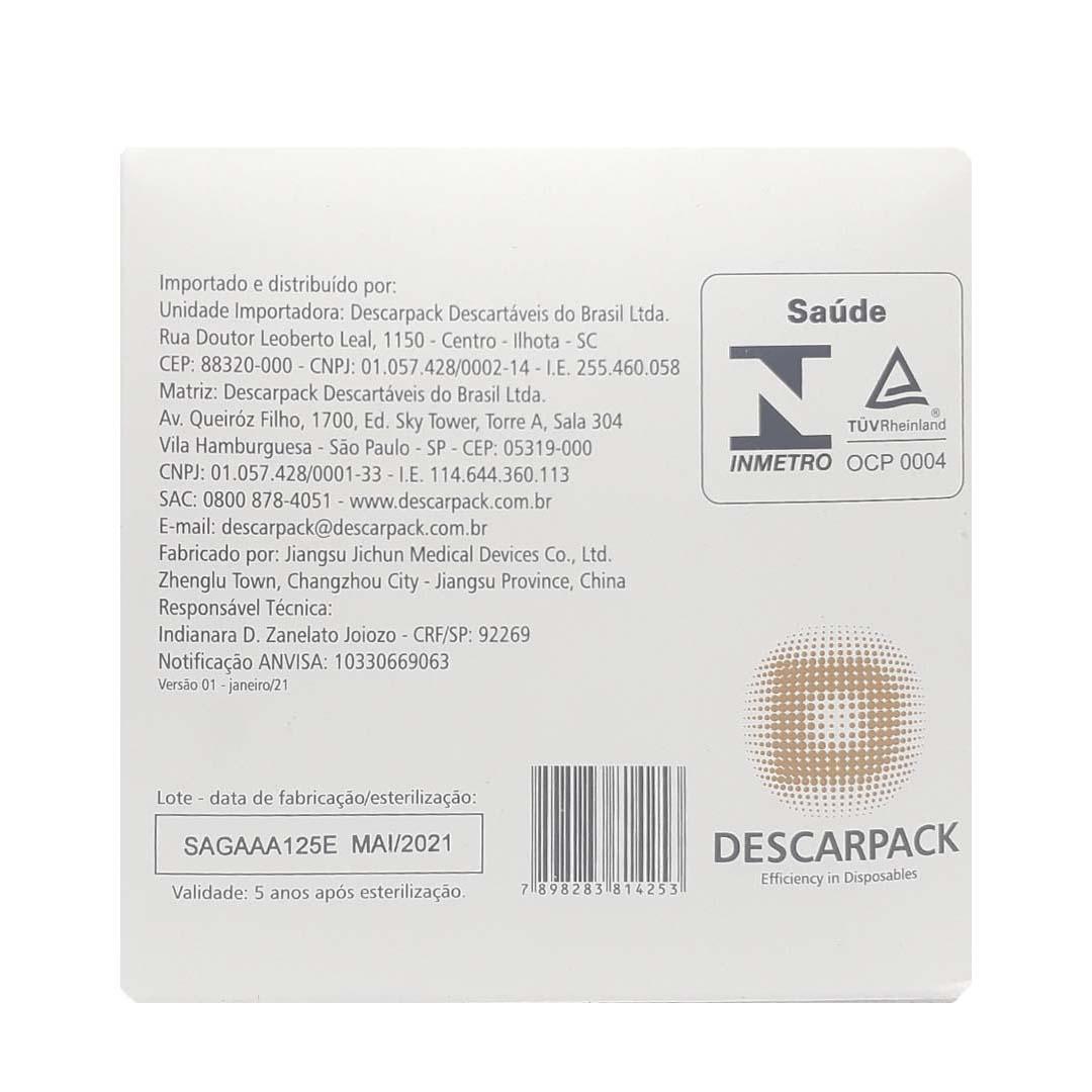 Agulha Hipodérmica Descartável Descarpack 30x0,80mm 100un