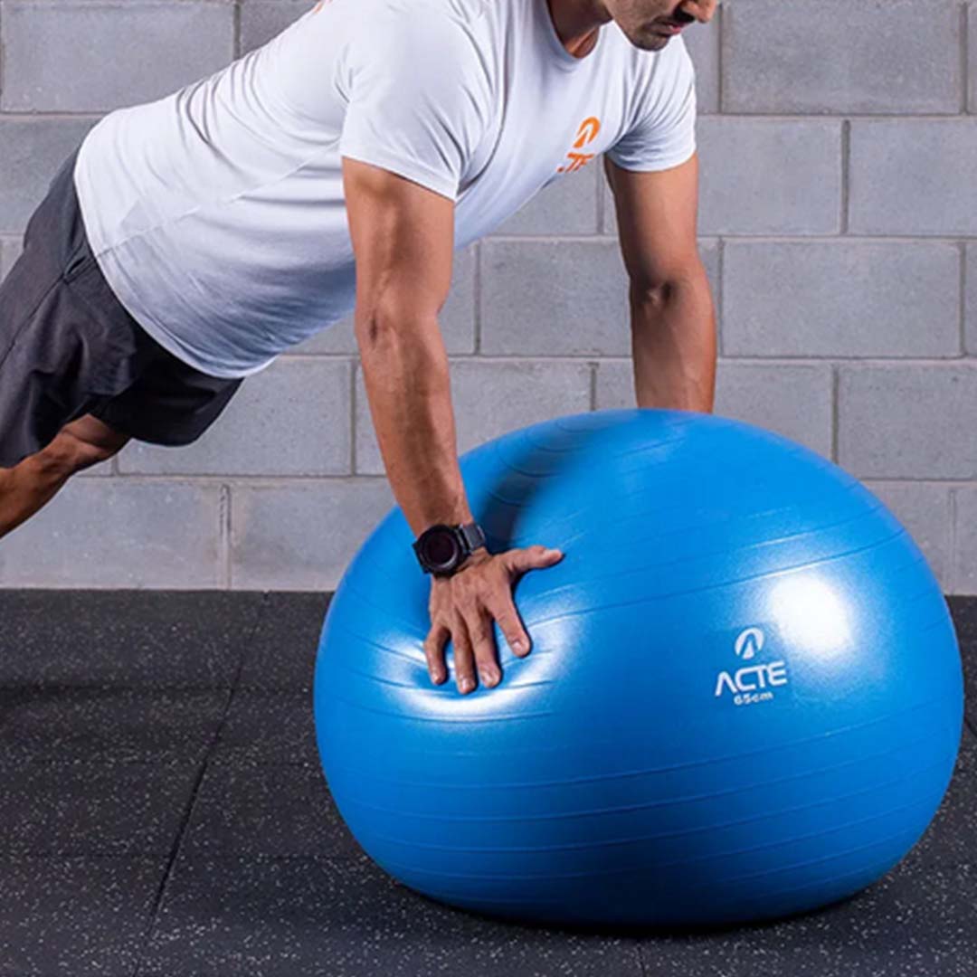 Bola de Pilates Antibusrst com Bomba Arktus 65cm