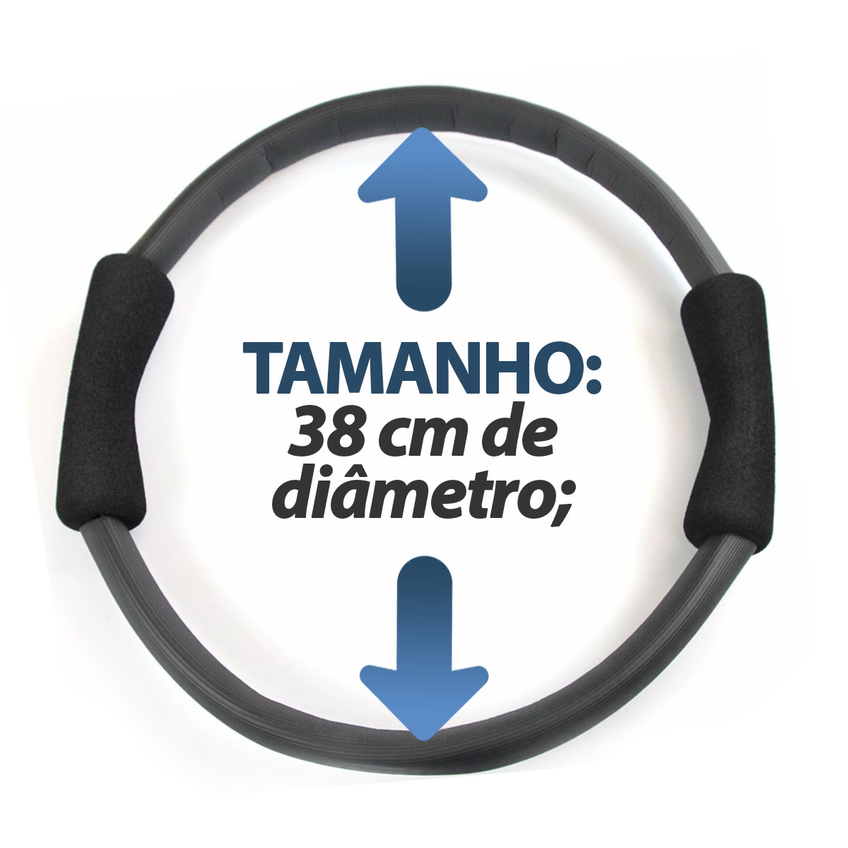 Anel de Pilates Tonificador Flexível Ring Flex Arktus
