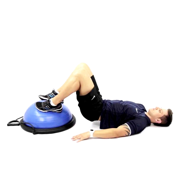 Meia Bola Bosu Arktus com Elásticos 300kg Arktus