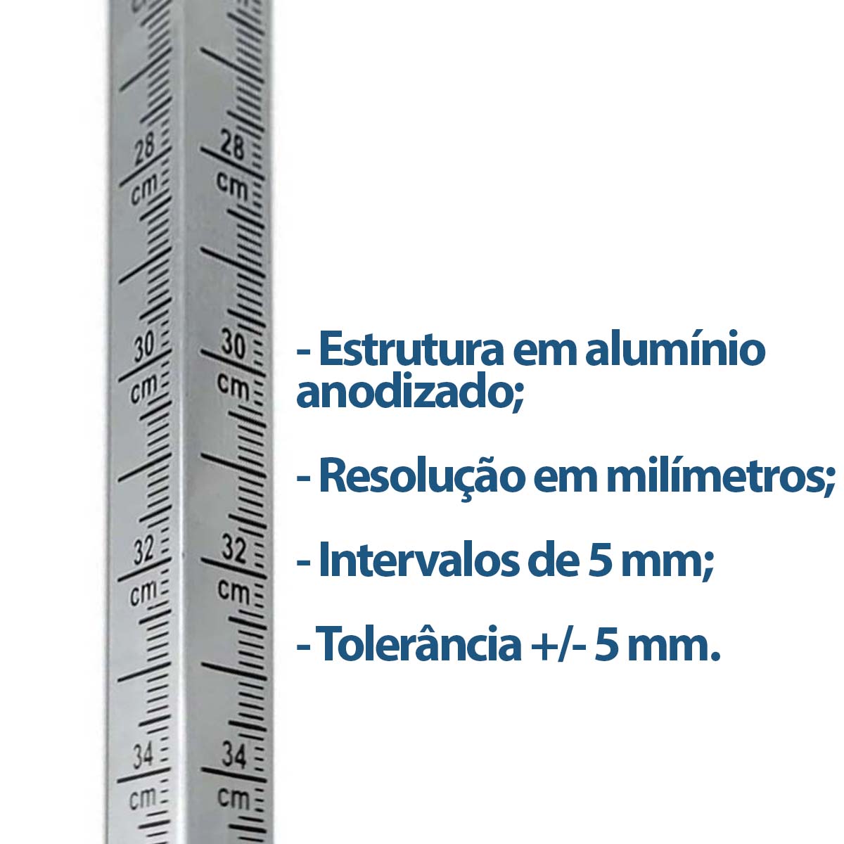 Regua Antropometrica Infantil Portatil Infantometro Horizontal Welmy