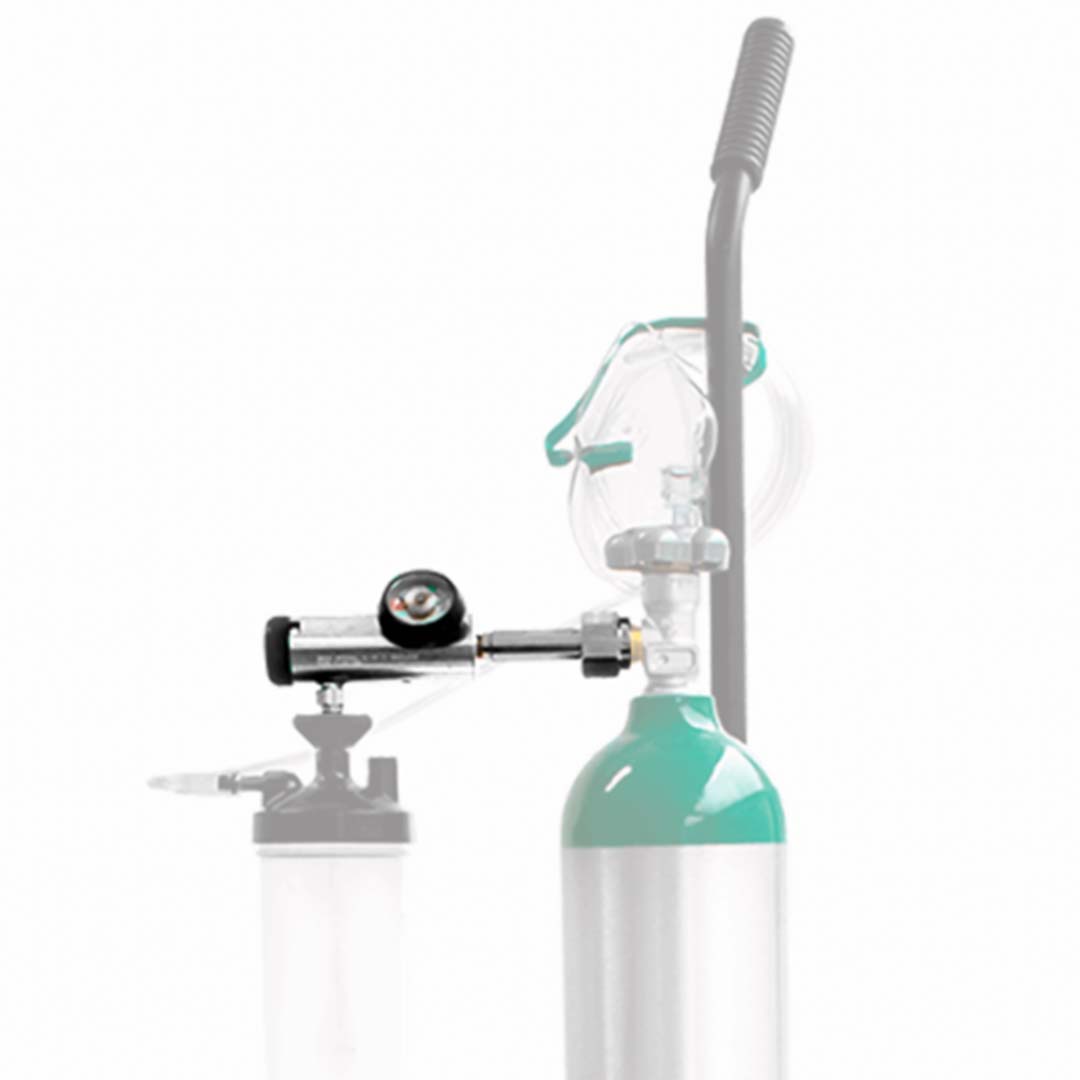 Regulador de Pressão Oxigênio O2 CLICK 0 15 Lpm Gaslive B1030