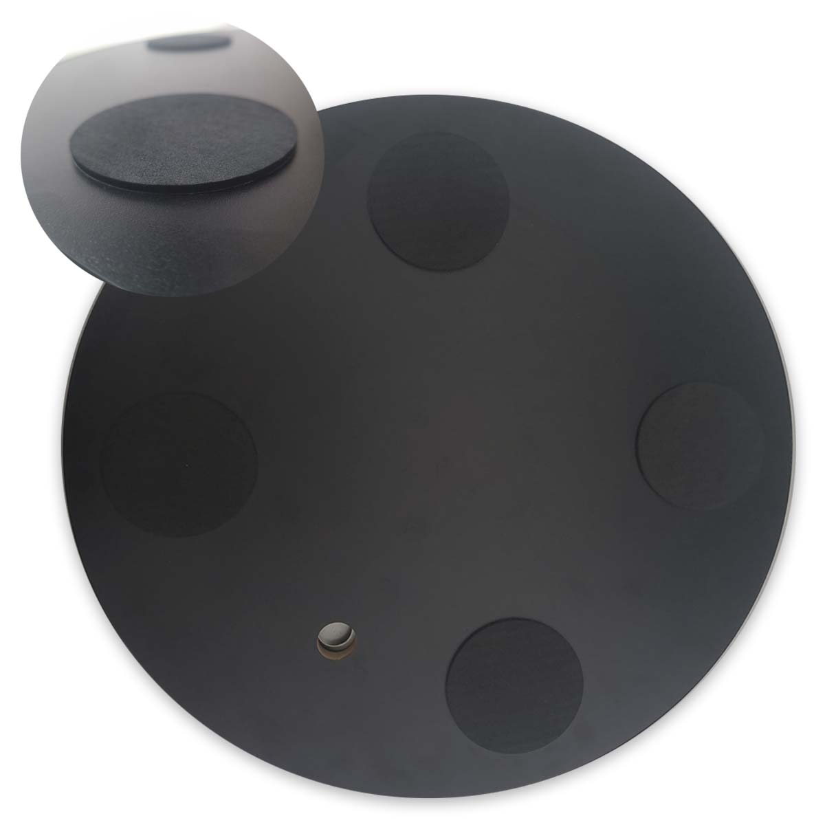 Disco de Rotação Exercitador de Quadril 39cm Preto Arktus 