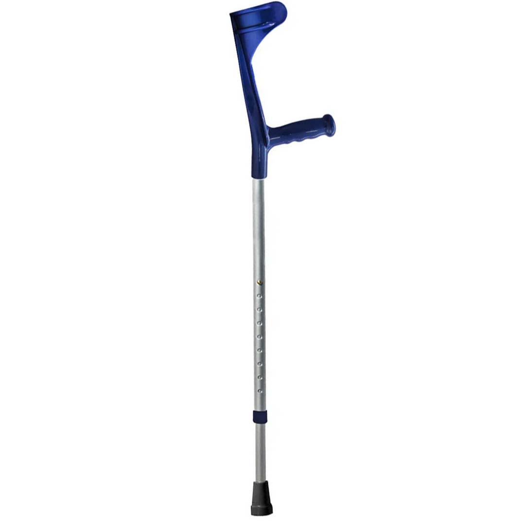 Muleta Canadense Alo Fixa Infantil Par Azul Marinho