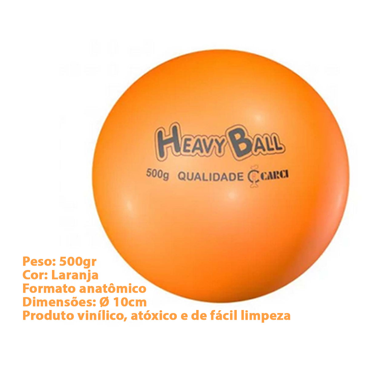 Bola de Peso Heavy Ball Carci 0,5kg