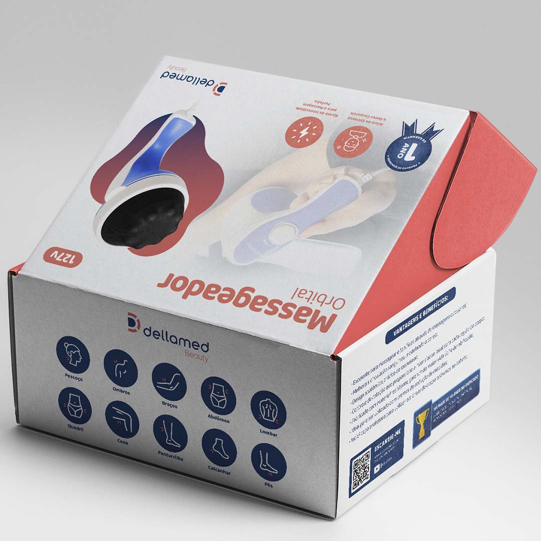 Massageador Orbital Dellamed 