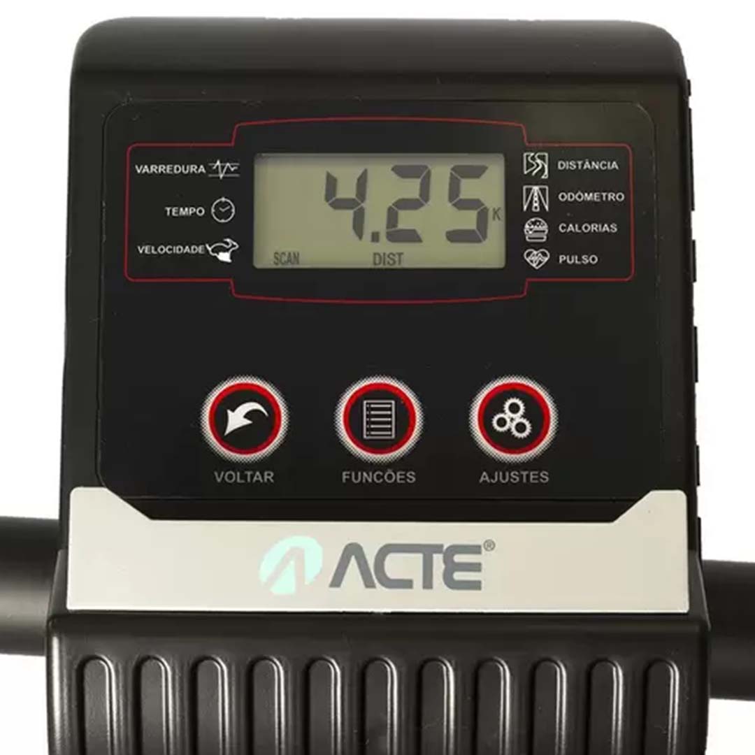 Bicicleta Ergométrica Magnética E23 Acte 120Kg