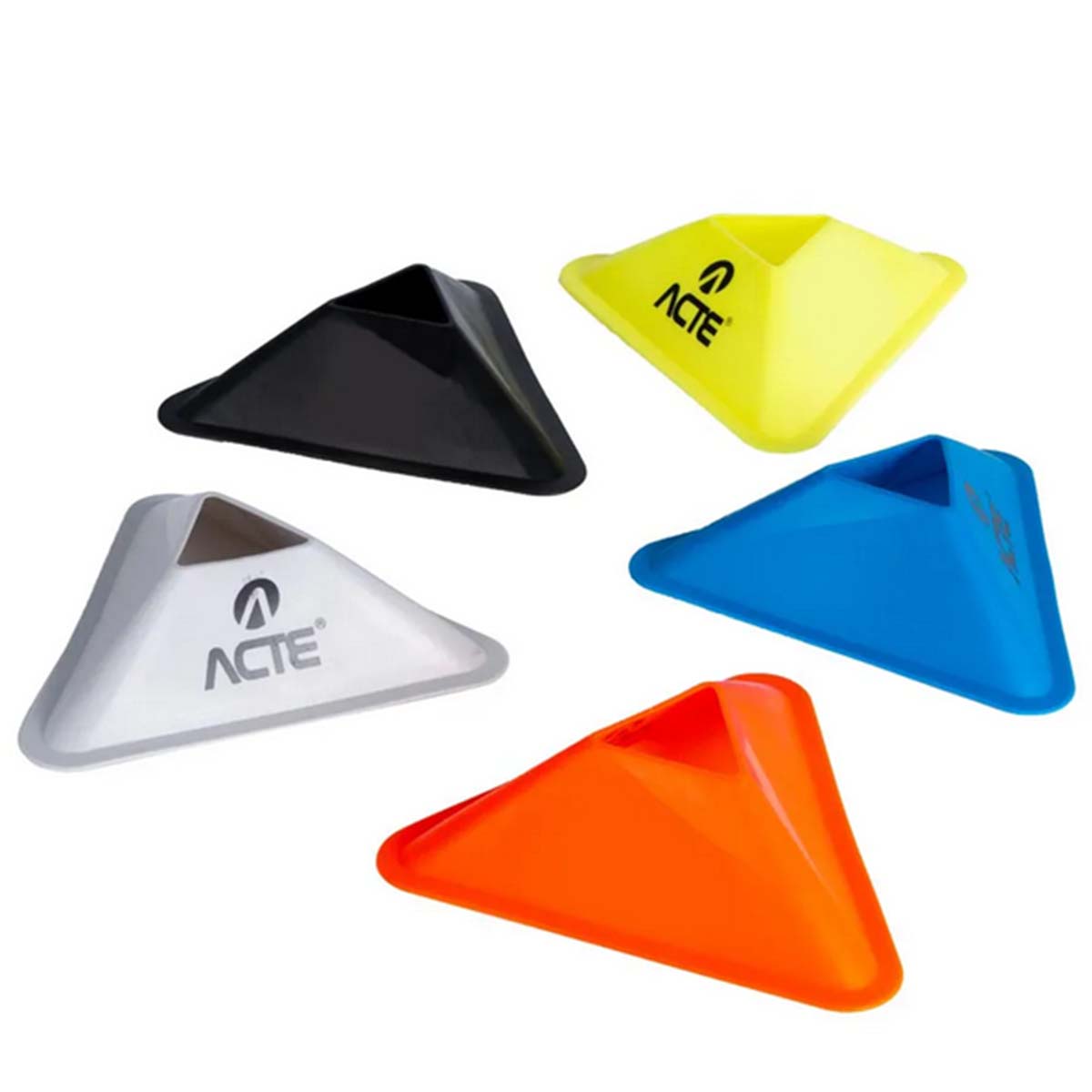 Disco Triangulo Para Treino Acte Kit 5 unidades