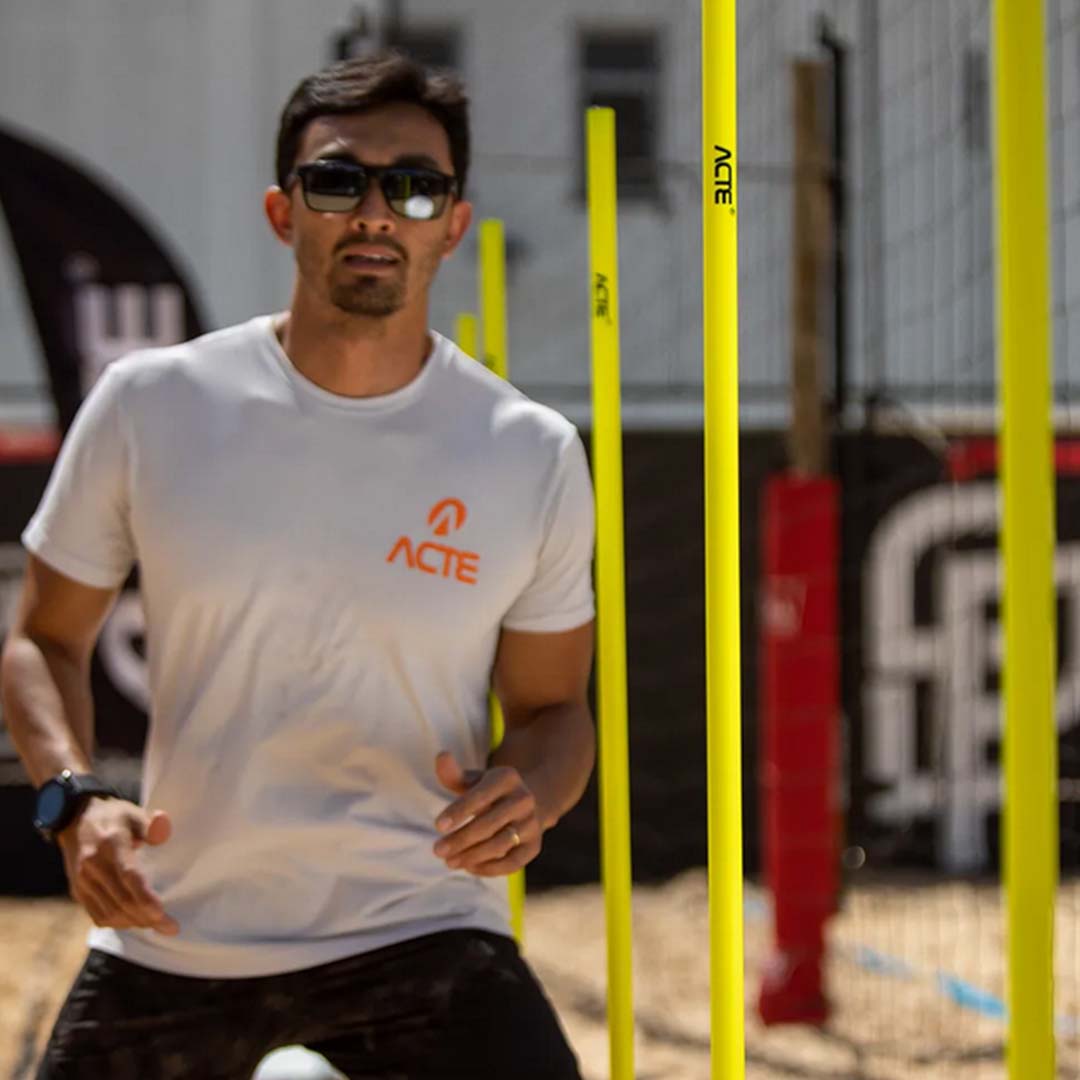Estacas Para Treinamento Acte 8un 160cm 