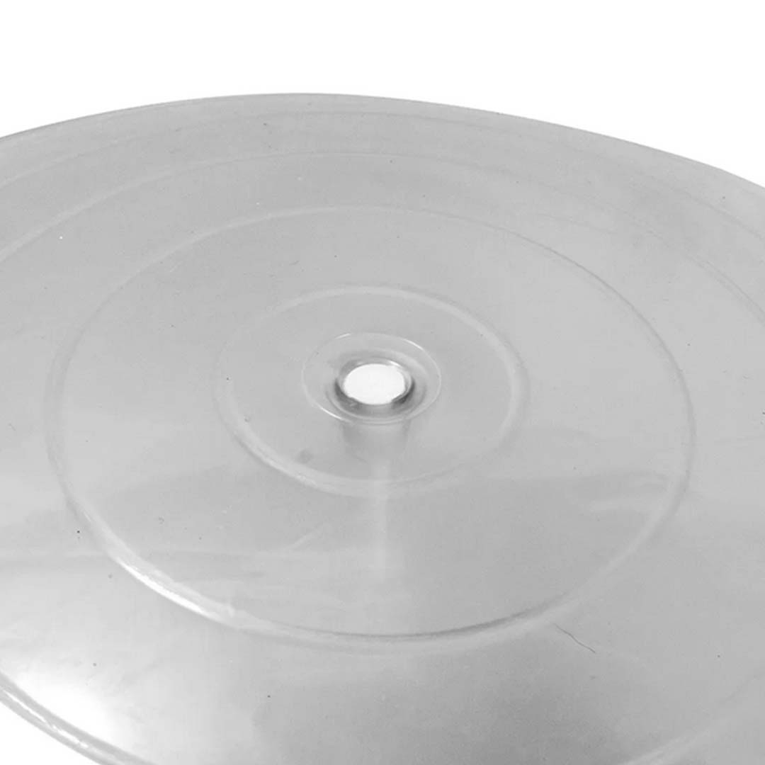 Bola de Pilates 65cm Gym Bal Transparente C/ Bomba de Ar