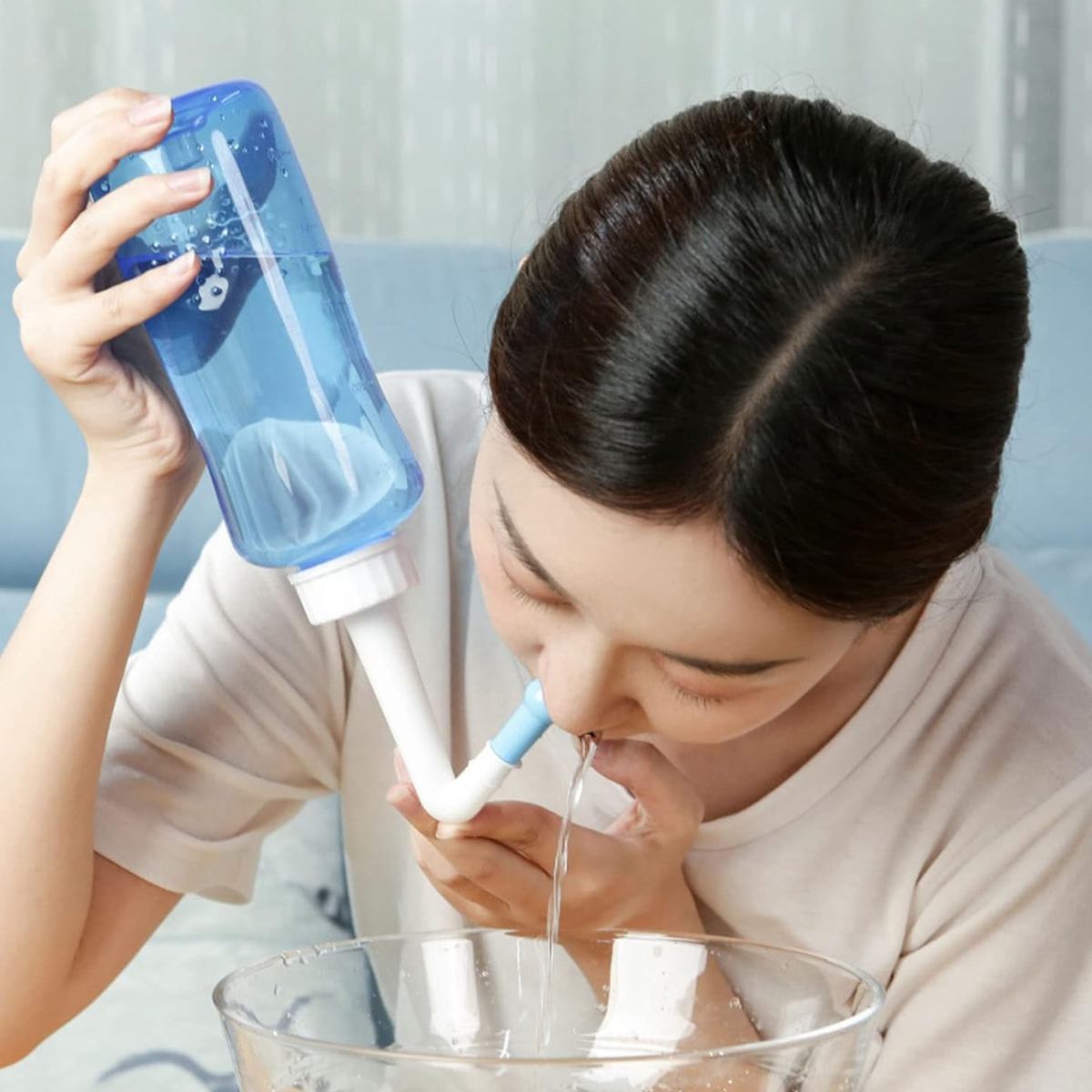 Lavagem Nasal Infantil e Adulto Limpador Higienizador 300mL 