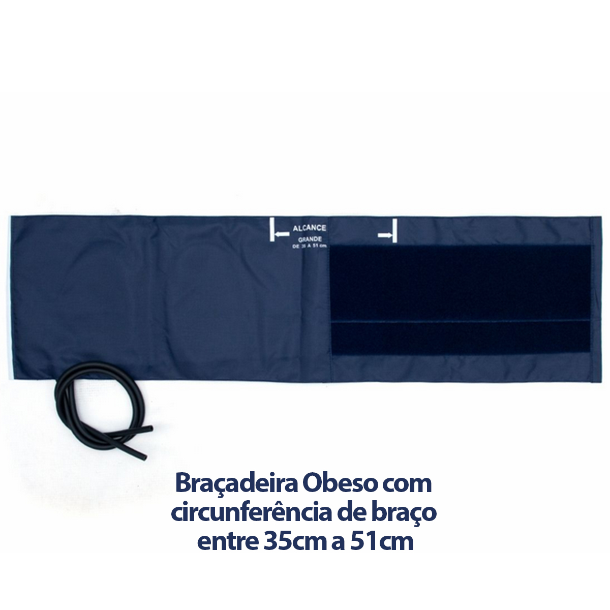 Braçadeira de Nylon Aparelho de Pressao Fecho Aderente Obeso