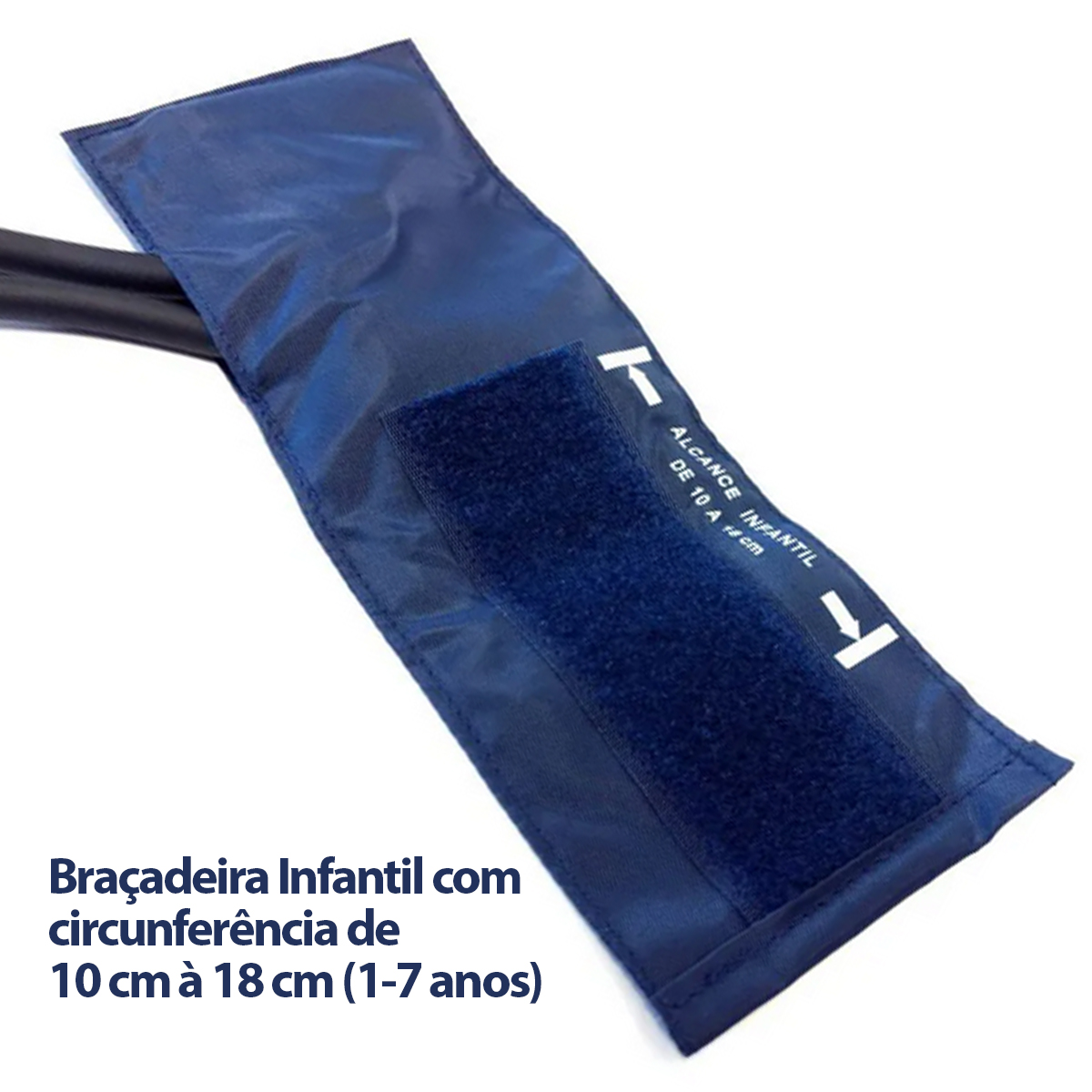 Braçadeira de Nylon Aparelho de Pressao Fecho Aderente Infantil