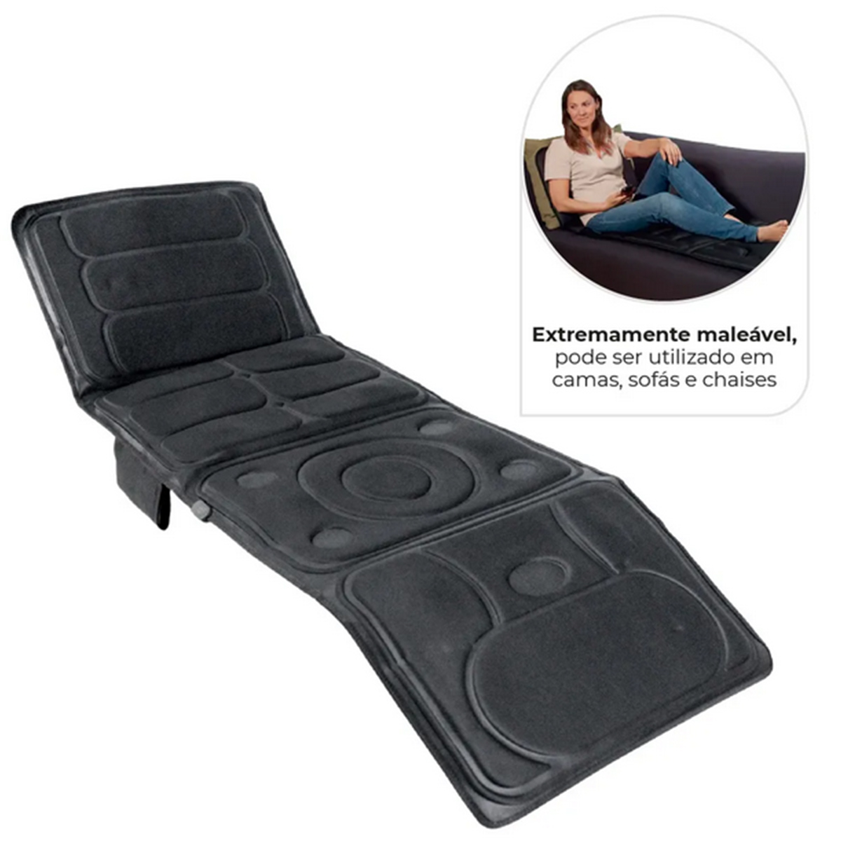 Esteira Massageadora com Aquecimento Dellamed