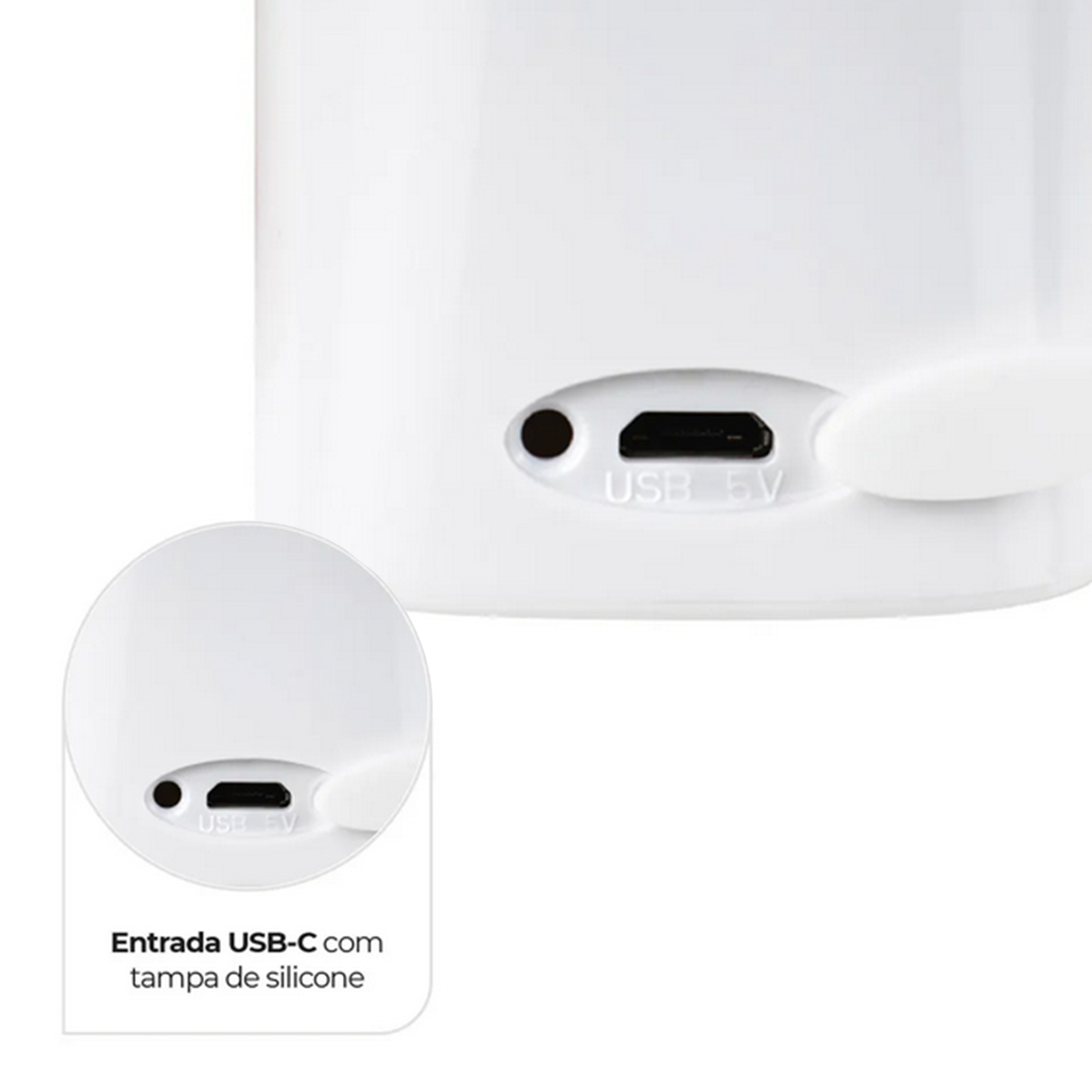 Inalador Nebulizador Mesh Portátil Sem Fio Dellamed