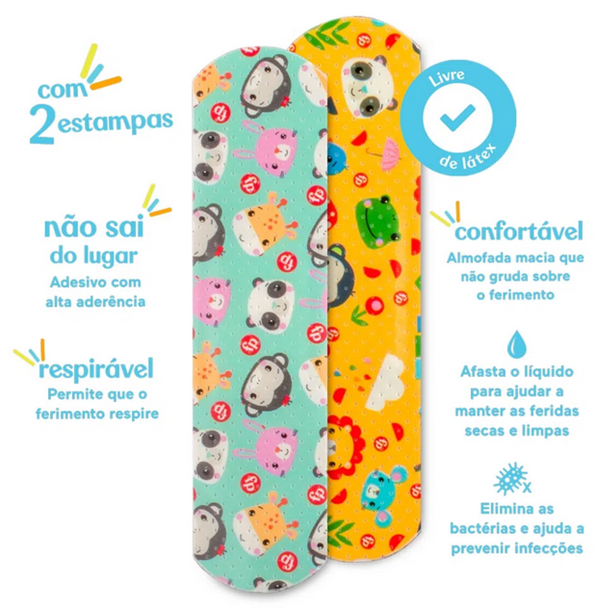 Curativo Infantil Caixa 08 Unidades Fischer-Price