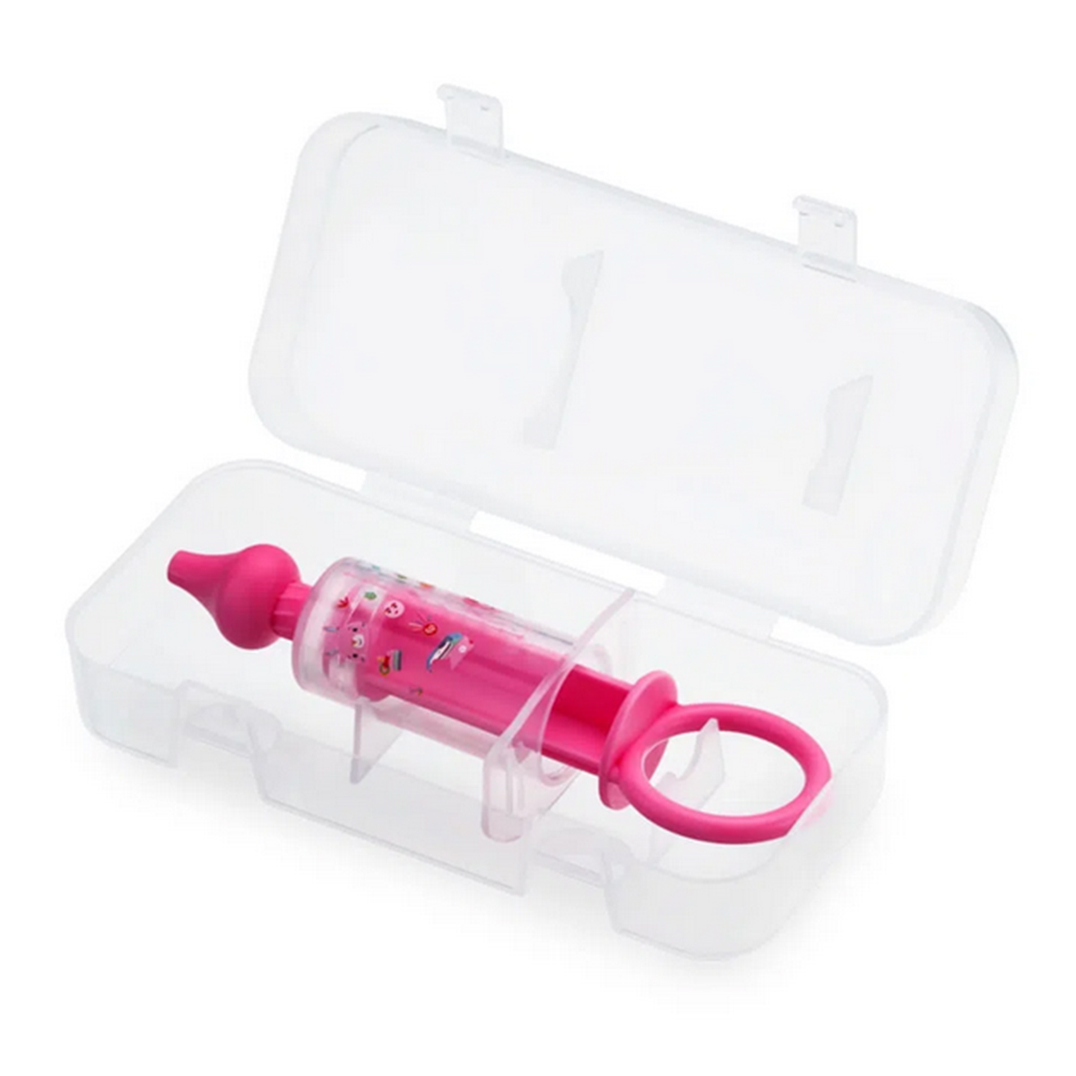 Seringa Lavagem Higienizadora Nasal Infantil Fisher Price Coelho Rosa
