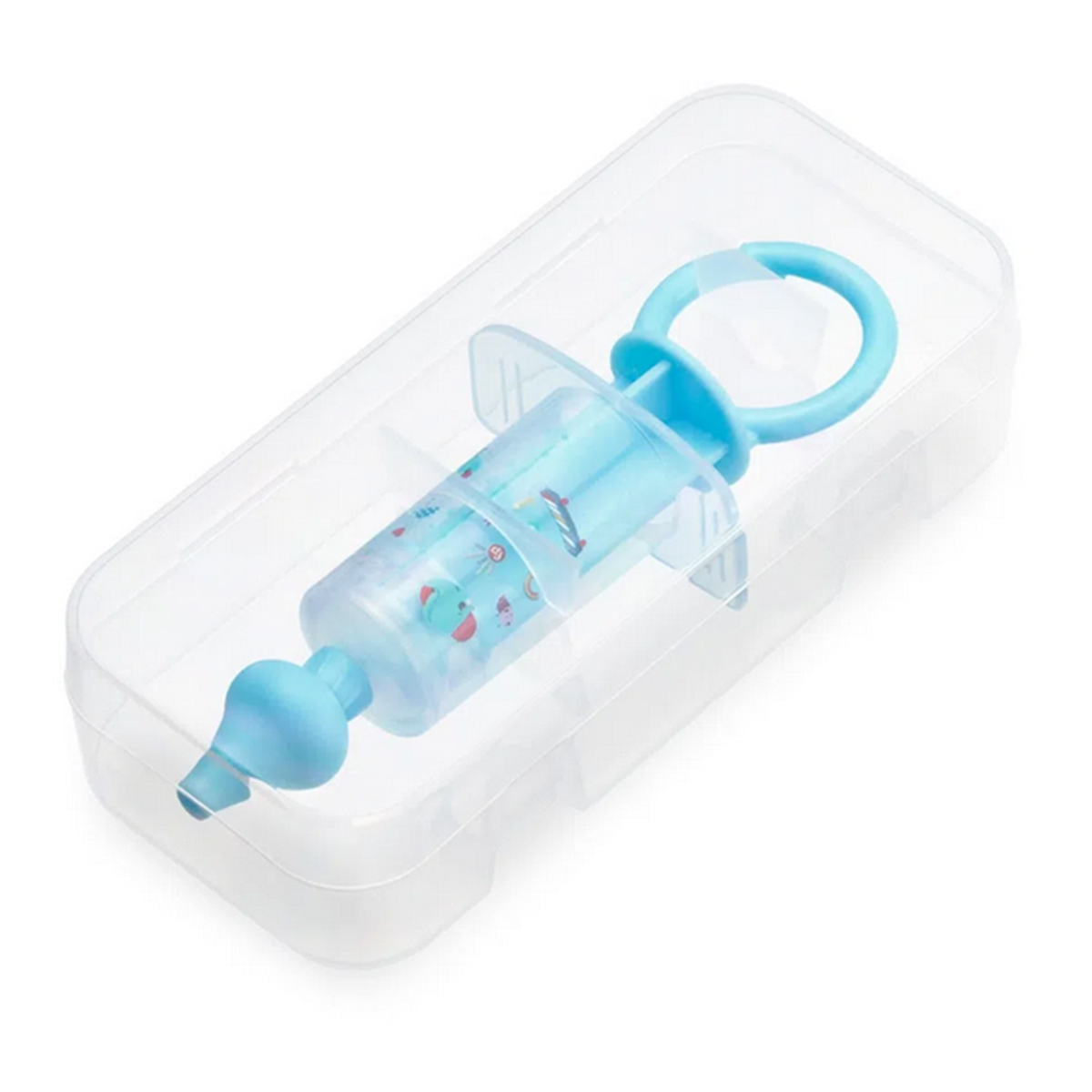 Seringa Lavagem Higienizadora Nasal Infantil Fisher Price Elefante Azul 10ml
