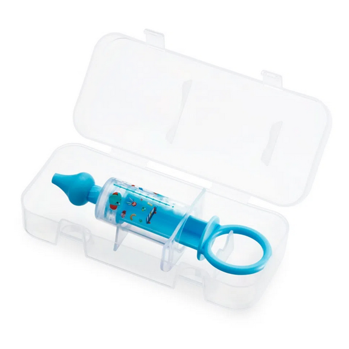 Seringa Lavagem Higienizadora Nasal Infantil Fisher Price Elefante Azul 10ml