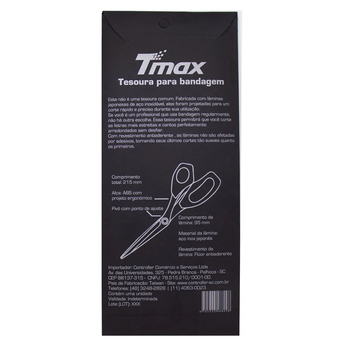 Tesoura Para Bandagem Kinesiologi TMAX TS200