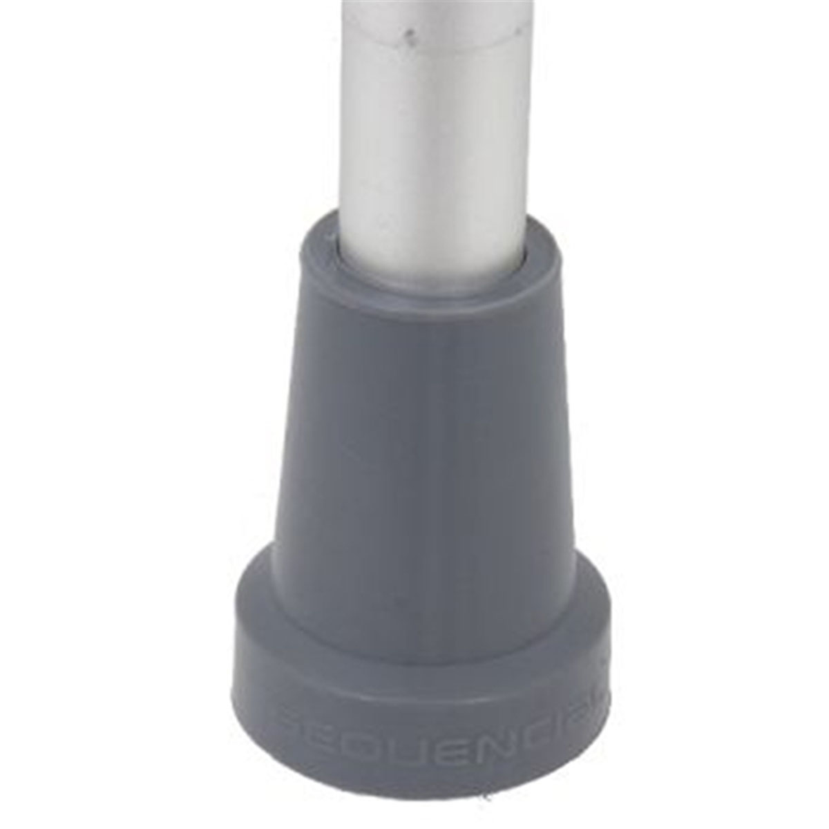 Muleta Canadense Sequencial Articulada Click 110kg Ponteira 3/4 Unidade Cinza
