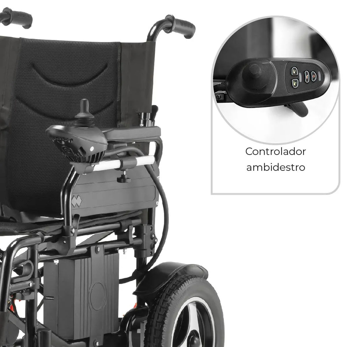 Cadeira de Rodas Motorizada Dobrável D800 Dellamed