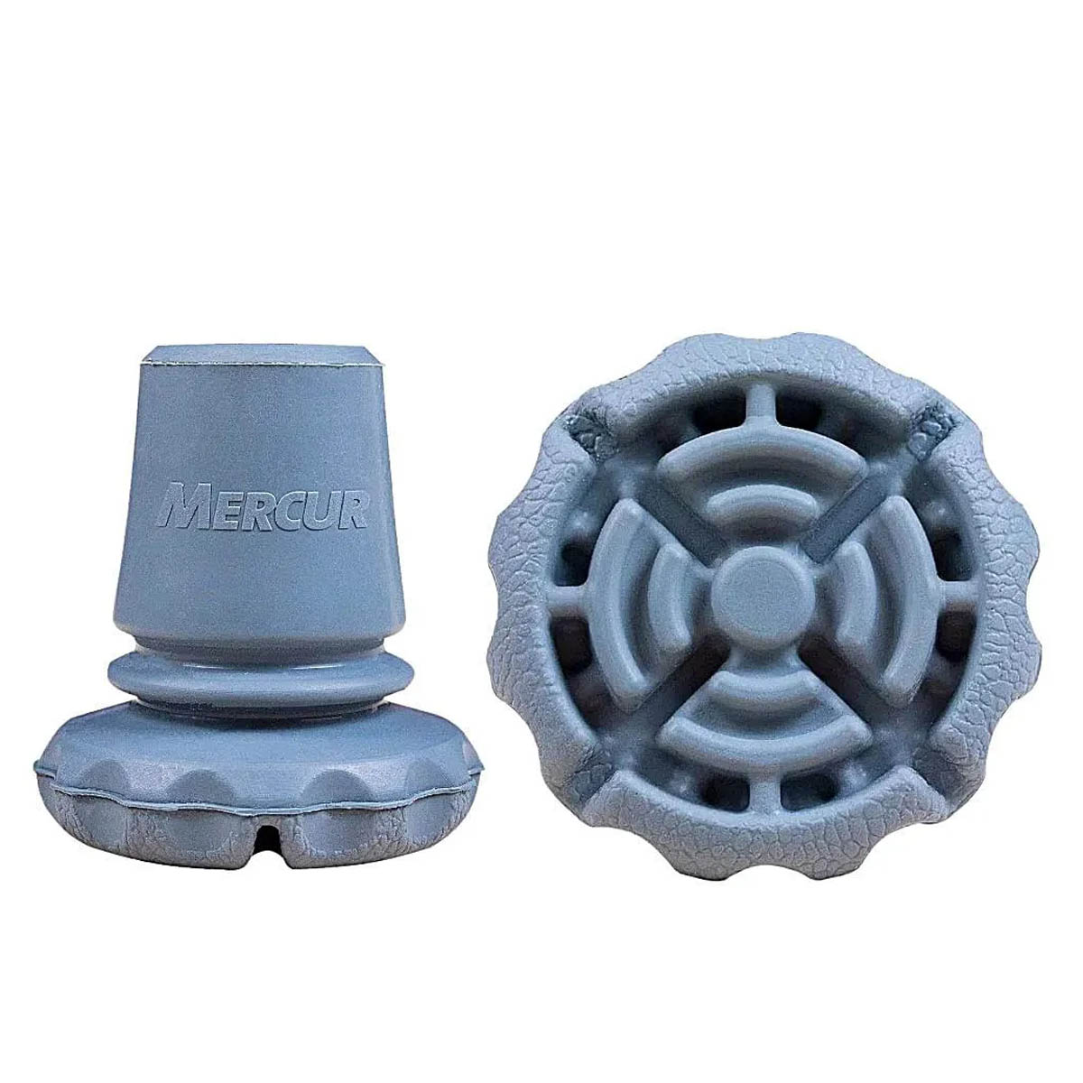 Ponteira Articulada para Muleta 3/4 Mercur Par Cinza