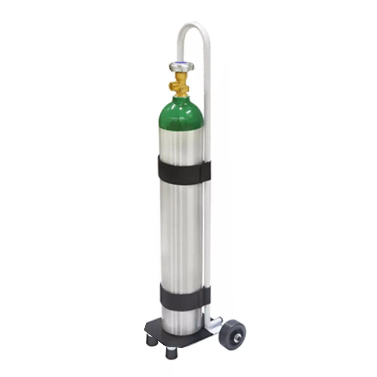 Carrinho para Cilindro de Oxigênio 10L CRV04 Vagalumy