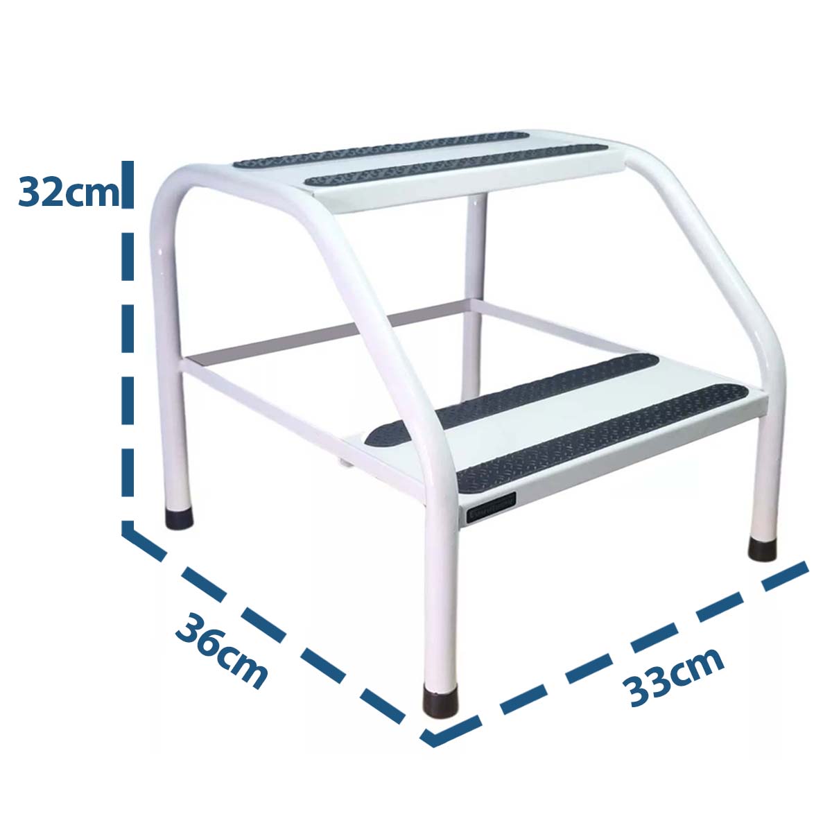 Escada 2 Degraus Hospitalar até 130kg