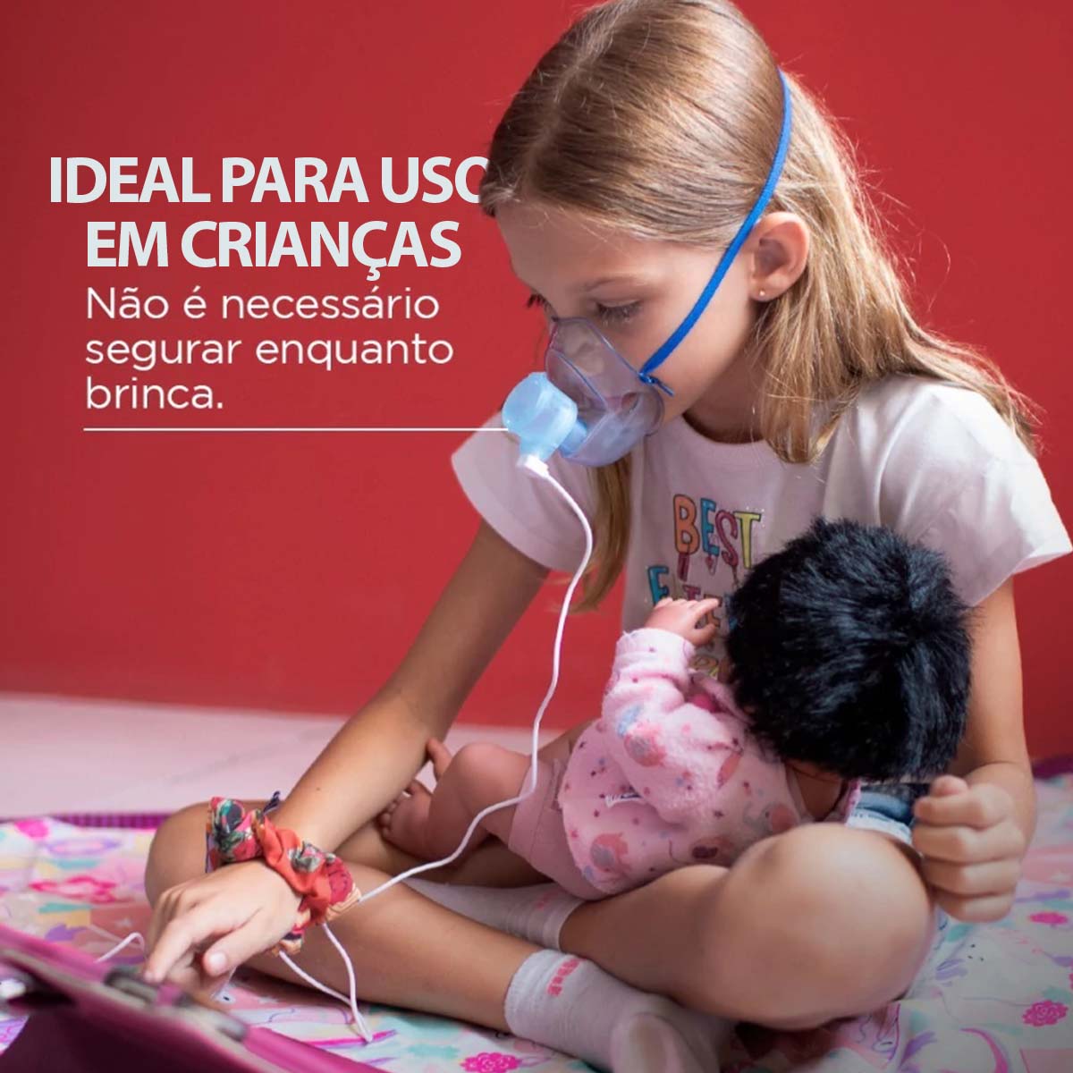 Inalador Nebulizador De Rede Vibratória VP-M10 Bioland