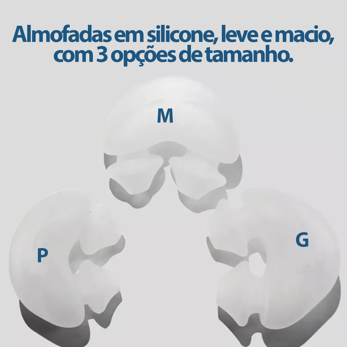 Máscara Nasal P2 Pillow BMC Tamanho P M G para CPAP/APAP