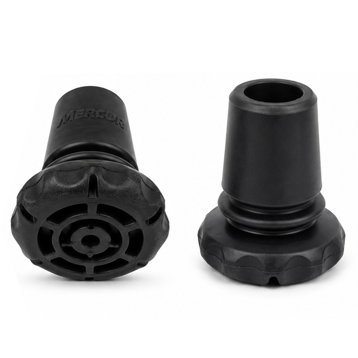 Ponteira Para Muleta Articulada 3/4 Mercur Preta