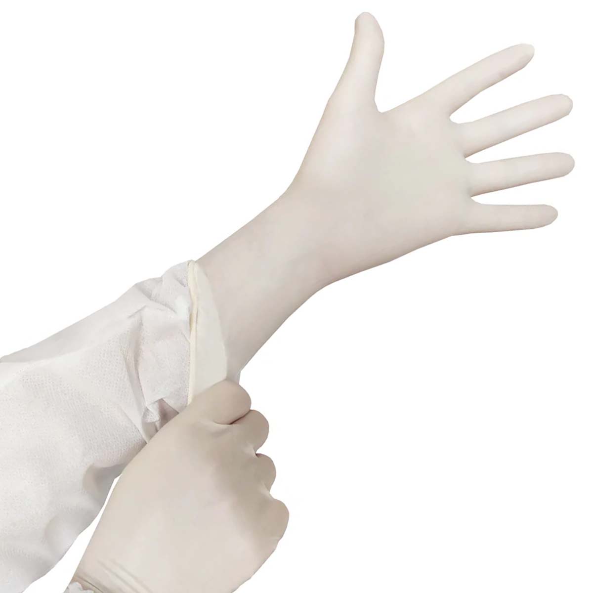 Luva Cirúrgica Estéril de Látex com Pó Par Tam 6,5 Medix 10 Pares