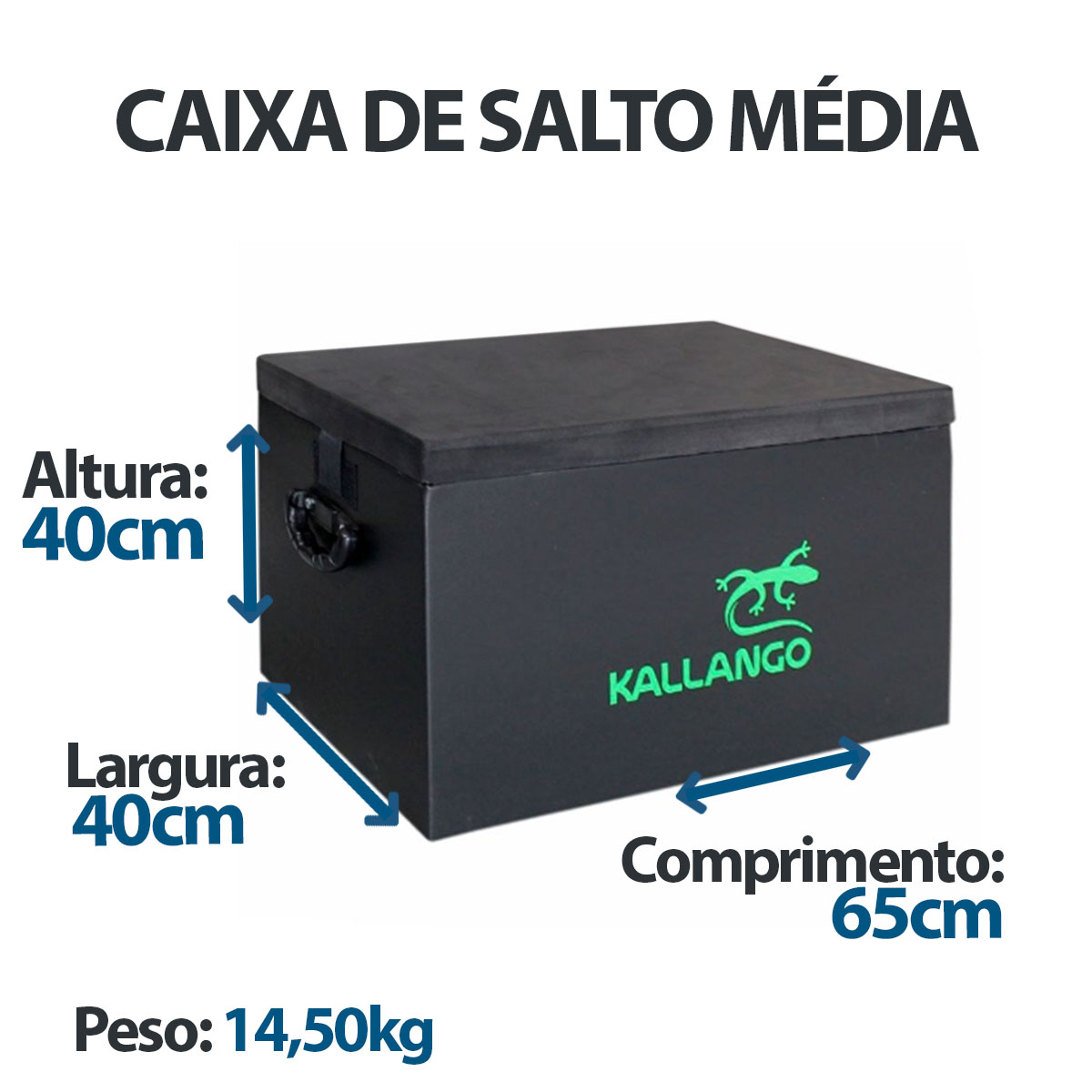 Caixas Para Salto CrossFit Kallango Kit P/M