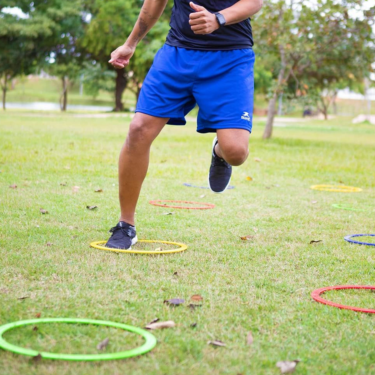 Kit Argola 5 Unidades Para Exercícios Físicos 38cm