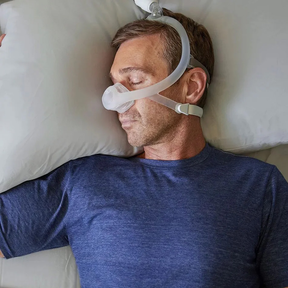 Máscara Nasal Dreamwisp com Apoio de Cabeça Cpap Philips