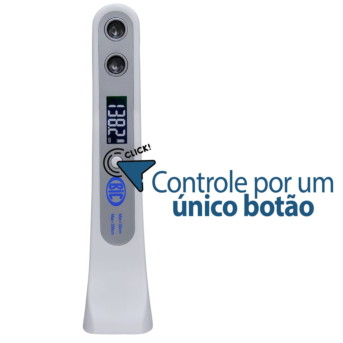 Estadiômetro Digital Portátil Ultrassônico Bic