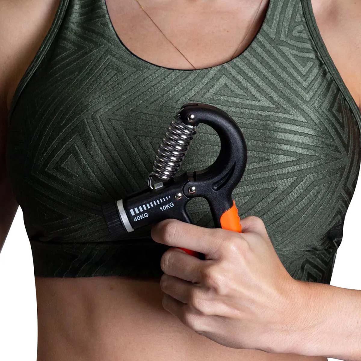 Hand Grip Ajustavel 10-40kg Laranja T99 Acte Sports