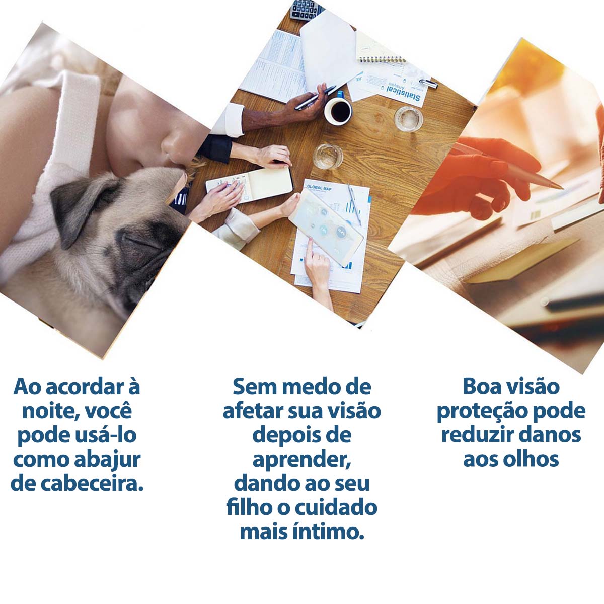 Luminária Led com Clipe e Tubo Dobrável 360 Graus Lupa X8