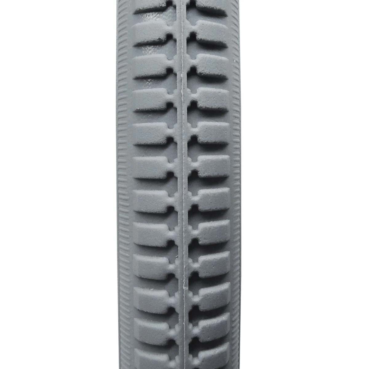 Pneu Maciço para Cadeira de Rodas 24X1 3/8 (37-540) Cinza Movix