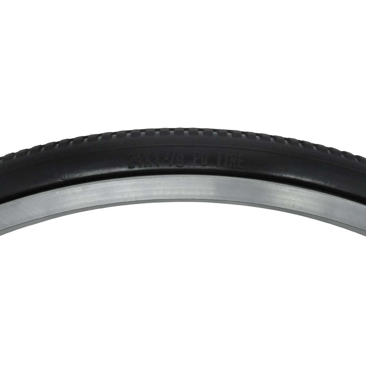 Pneu Calypso Maciço Cadeira de Rodas 24X1 3/8(37-540) Preto